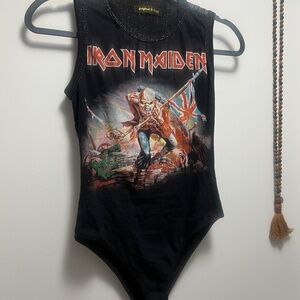 IRON MAIDEN BODYSUIT CUSTOM MADE BY ORIGINAL COPY CANADA XS AND S